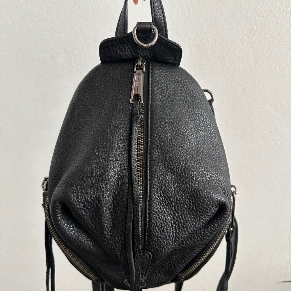 Rebecca Minkoff - Julian Convertible Mini Leather Backpack